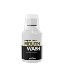 Frezyderm Plaque & Tartar Mouthwash 250ml, Φθοριούχο στοματικό διάλυμα για την καθημερινή φροντίδα των δοντιών και των ούλων