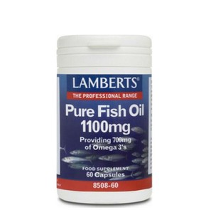 Lamberts Pure Fish Oil 1100mg, 60Caps