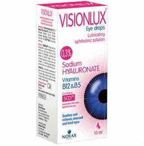 Visionlux Plus Λιπαντικό Οφθαλμικο Διάλυμα για την