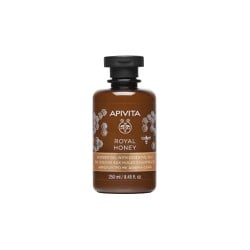 Apivita Royal Honey Shower Gel Essential Oils Κρεμώδες Αφρόλουτρο Mε Μέλι 250ml