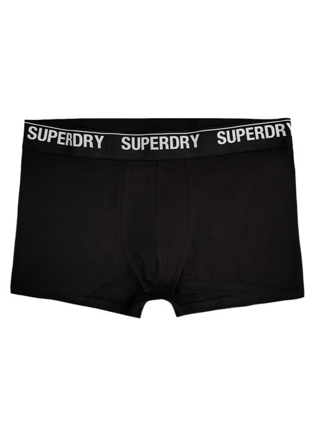 Superdry black trunk white letters multi 1 piece boxer