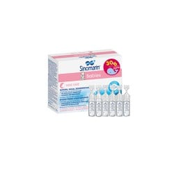 Sinomarin Promo Babies 100% Natural Clinically Tested Nasal Decongestant 30 ampoules x 5ml + Gift 6 ampoules x 5ml