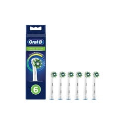 Oral-B Cross Action Clean Maximiser Ανταλλακτικές Κεφαλές Ηλεκτρικής Οδοντόβουρτσας 6 τεμάχια