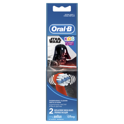 ORAL-B Stages Power Star Wars Ανταλλακτικά για Ηλεκτρικές Οδοντόβουρτσες 2τμχ