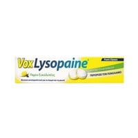 Vox Lysopaine 18 Παστίλιες Με Γεύση Λεμόνι Ευκάλυπ