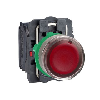 Illuminated Button Red With Harmony XB5AW34B5C0