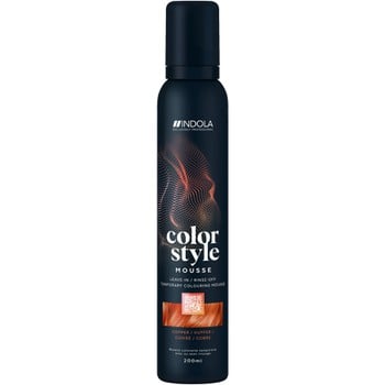 INDOLA COLOR STYLE MOUSSE LEAVE-IN ΧΑΛΚΙΝΟ 200ml