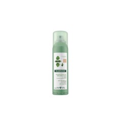 Klorane Ortie Dry Shampoo Με Τσουκνίδα Για Λιπαρά Μαλλιά Καστανά/Μαύρα 150ml