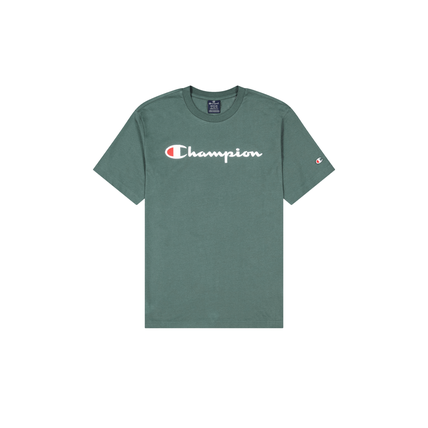 Champion Men Crewneck T-Shirt (219206)-GREEN
