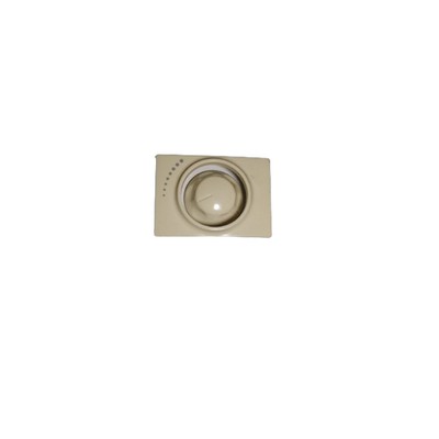 Coral Rotary Dimmer Cover Plate Beige