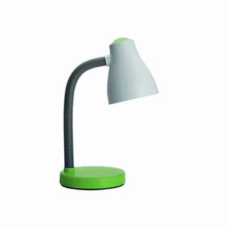 Desk Lamp E27 White with Green Base Verde 6036