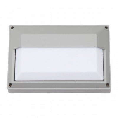 Wall Light E27 15W Parallelogram Silver