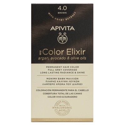 APIVITA My Color Elixir N4,0 Φυσικό Καστανό 50&75m