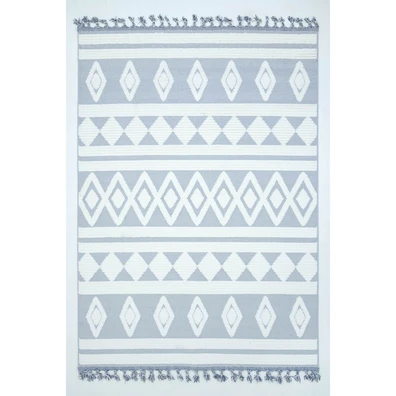 Χαλί Ezzo Perla D051a1a Light Grey