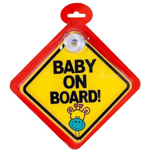 Baby On Board  Gjirafe 22x22 cm