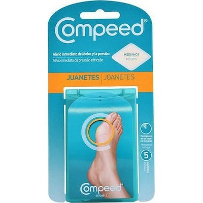 Compeed Bunion Επιθέματα για Κότσια Μεσαία 5τμχ
