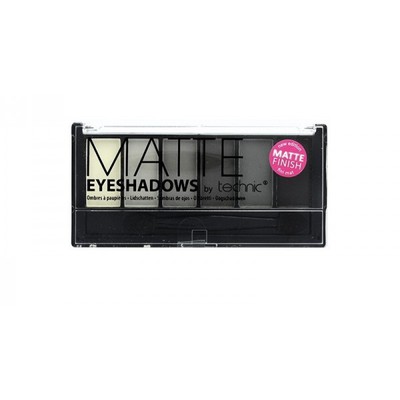 TECHNIC Matte Eyeshadow Παλέτα Σκιών Σε Mατ Αποχρώσεις