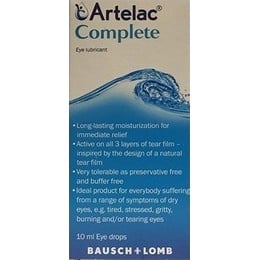 Bausch & Lomb- Artelac Complete - 10ml