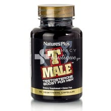 Natures Plus T-Male - Αύξηση Τεστοστερόνης, 60 caps