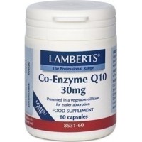Lamberts Co-Enzyme Q10 30mg 60 Κάψουλες - Συμπλήρω