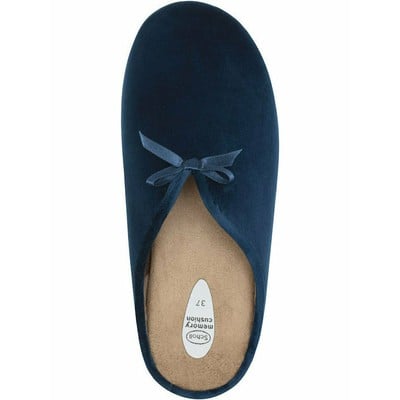 Scholl Rachele Navy Blue Γυναικεία Ανατομική Παντό