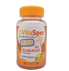 Vitasper Kids Vitamin C and Zinc-Συμπλήρωμα Διατρο