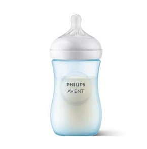 Avent Natural Response Plastic Bottle with Silicon
