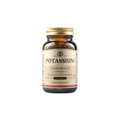 Solgar Potassium Gluconate 99mg Συμπλήρωμα Διατροφής Καλίου 100 ταμπλέτες
