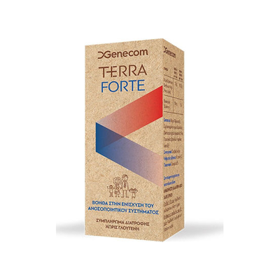 GENECOM Terra Forte Συμπλήρωμα Διατροφής Για Την Ενίσχυση Του Ανοσοποιητικού Για Όλη Την Οικογένεια 100ml