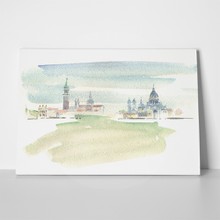 Venice cityscape watercolor 494774455 a