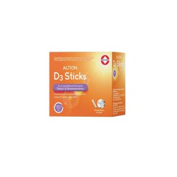 Altion Βιταμίνη D3 2000iu Για Οστά & Ανοσοποιητικό Γεύση Πορτοκάλι 30 φακελίσκοι