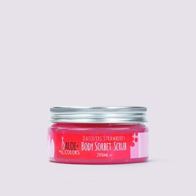 Aloe Plus Daiquiri Strawberry Body Sorbet Scrub 20