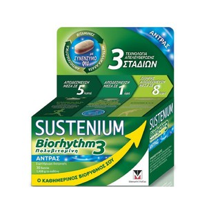 Menarini Sustenium Biorhythm 3 Multivitamin Nutrit