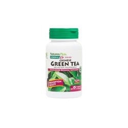 Natures Plus Herbal Actives Green Tea 400mg Συμπλήρωμα Διατροφής Με Αντιοξειδωτικές Ιδιότητες 60 κάψουλες