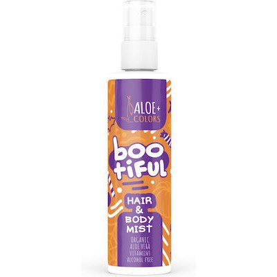 ALOE+COLORS Bootiful Hair & Body Mist Αρωματικό Σπρέι Μαλλιών & Σώματος Με Άρωμα Κολοκύθα & Muffin 100ml 