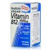 Health Aid Vitamin B12 1000μg, 100 veg. P. R. tabs 