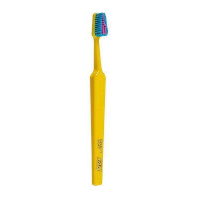 TEPE Colour Select Soft Μαλακή Οδοντόβουρτσα Για Αποτελεσματικό & Απαλό Καθαρισμο Κίτρινο Χρώμα
