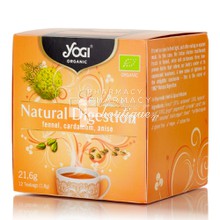 Yogi Organic Tea Natural Digestion - Χώνεψη, 12 teabags