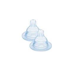 Mam Silicone Nipple With Very Small Flow Ideal For Newborns 2 pieces