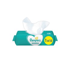 Pampers Sensitive Baby wipes 12 pieces 