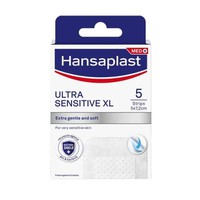 Hansaplast Ultra Sensitive XL 5x7,2cm 5τμχ - Αποστ