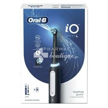 Oral-B iO Series 4 Black - Ηλεκτρική Οδοντόβουρτσα Μαύρη, 1τμχ.