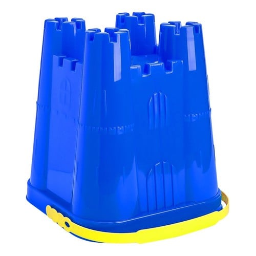 Kovë Blu Formë Kështjellë Me Dorezë 18x18x20 Cm