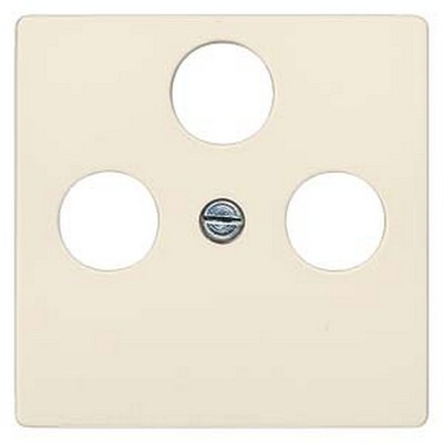 Delta I-System Cover Plate Tv/Rf/Sat Electrical Wh
