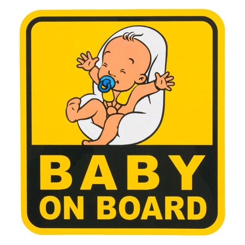 Znak za auto baby on board