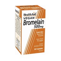 Health Aid Vegan Bromelain 500mg 30 Κάψουλες - Συμ