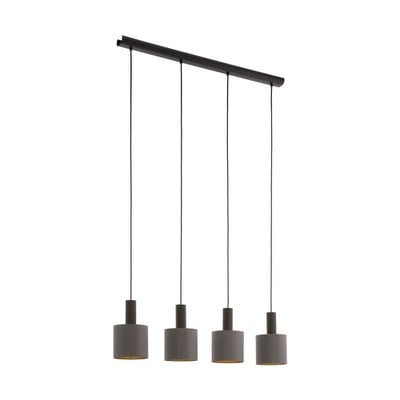 Pendant Light Concessa With Cappuccino/Gold Shade 