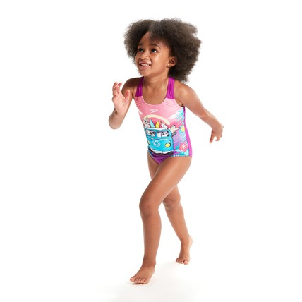 Speedo Infant Girls Digital Printed Swimsuit (8079