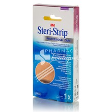 3M Steri-Strip (0,3 x 7,5cm) - 1 φακ. x 5 strip (1540-1)