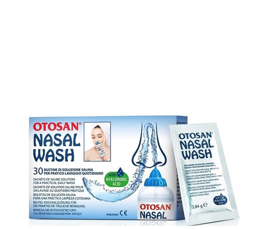 OTOSAN Nasal Wash 30 Sachets Of Saline Solution For a Practical Daily wash